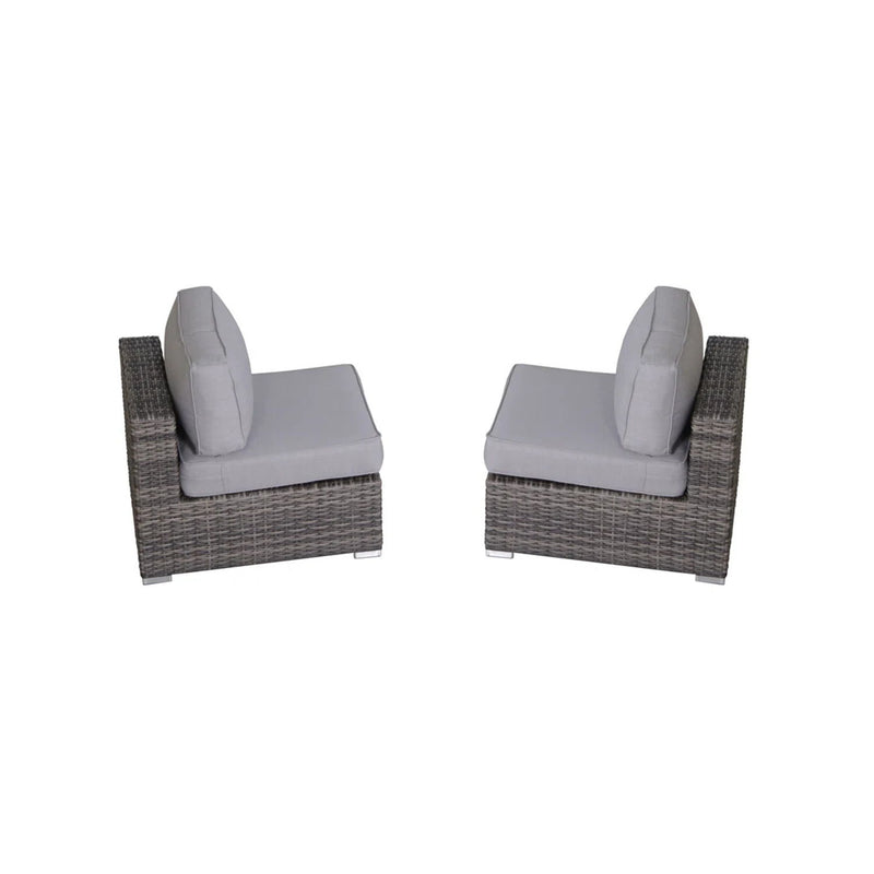 Modern Rattan Wicker Seating Group With Cushions - R&R Furniture Gallery (Fountain Valley, CA)