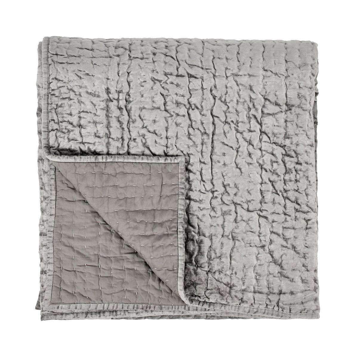 Bari - Velvet Quilt Set