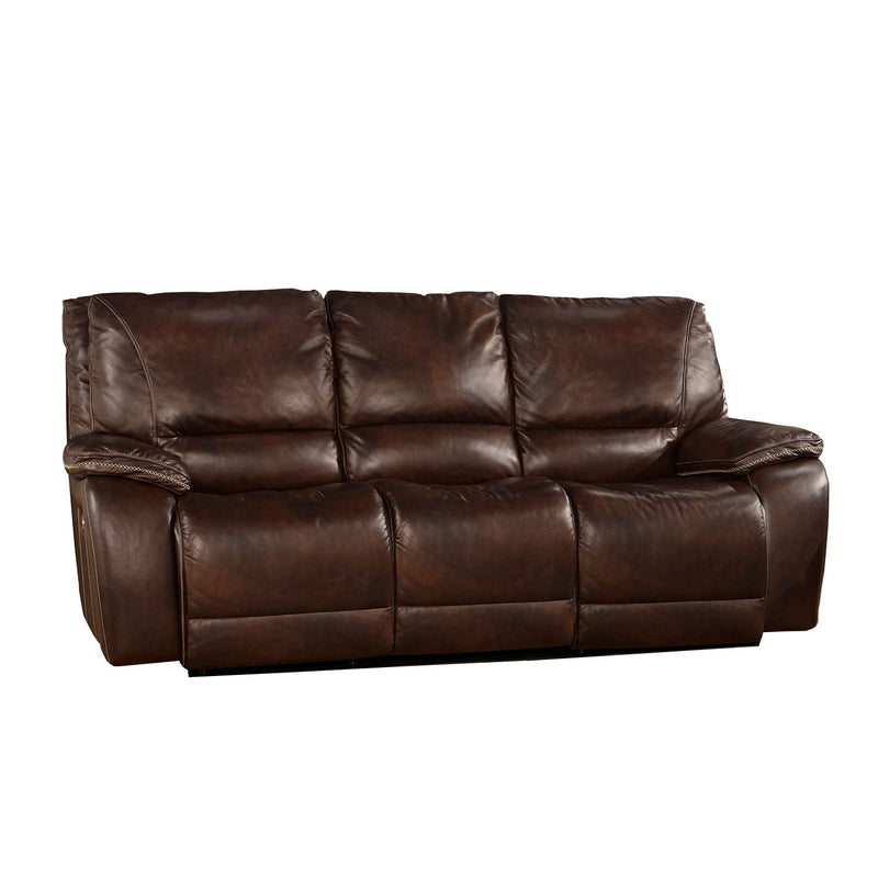Vail - Power Reclining Sofa - Burnt Sienna - R&R Furniture Gallery (Fountain Valley, CA)