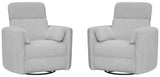 Radius - Manual Swivel Recliner - R&R Furniture Gallery (Fountain Valley, CA)