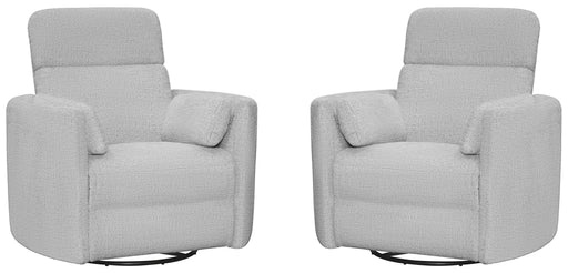 Radius - Manual Swivel Recliner - R&R Furniture Gallery (Fountain Valley, CA)