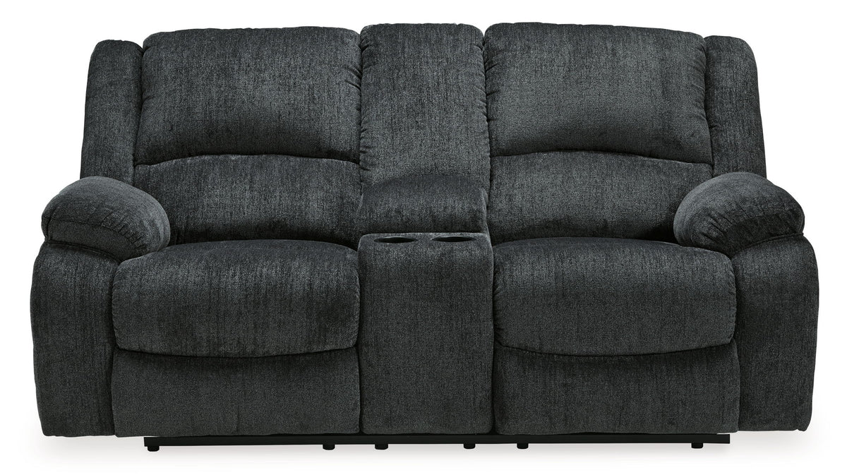 Draycoll - Reclining Loveseat - R&R Furniture Gallery (Fountain Valley, CA)