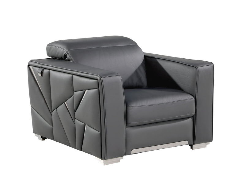 1120 - Leather Chair - R&R Furniture Gallery (Fountain Valley, CA)