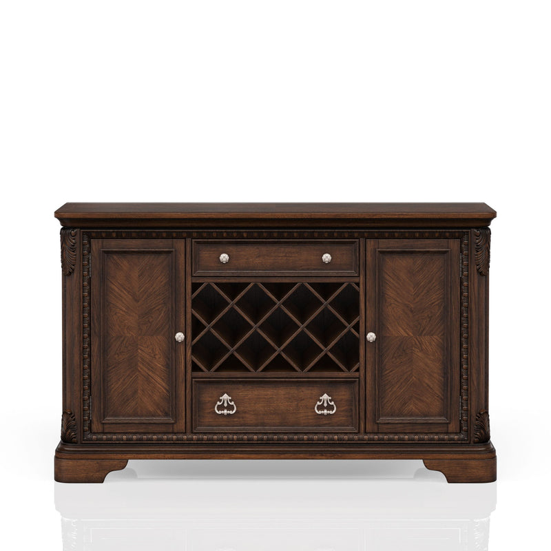 Traditional Server - Mahogany - R&R Furniture Gallery (Fountain Valley, CA)