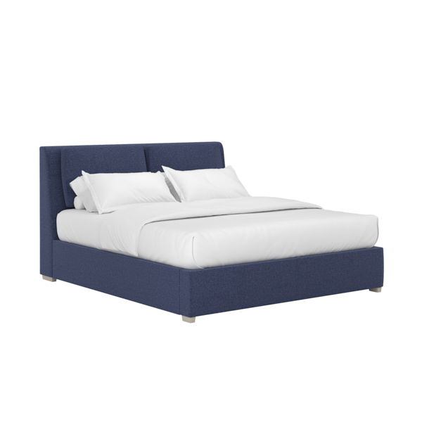 Grant Queen Pillow Back Uph Bed-Eclipse