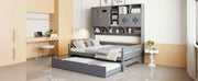 Daybed With All-In-One Cabinet And Shelf - R&R Furniture Gallery (Fountain Valley, CA)