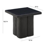 Kayla - Concrete Side Table - R&R Furniture Gallery (Fountain Valley, CA)