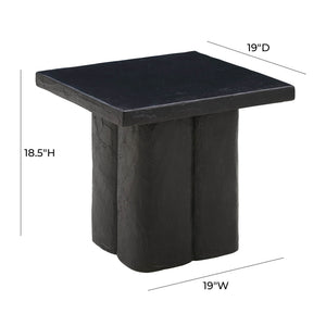Kayla - Concrete Side Table - R&R Furniture Gallery (Fountain Valley, CA)