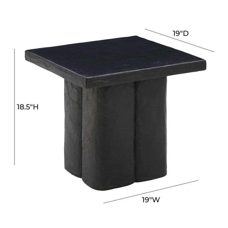 Kayla - Concrete Side Table - R&R Furniture Gallery (Fountain Valley, CA)