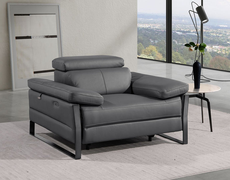 1246 - Power Reclining Arm Chairwith Power Headrests - R&R Furniture Gallery (Fountain Valley, CA)