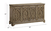 Orana - Console Cabinet - Oak - R&R Furniture Gallery (Fountain Valley, CA)