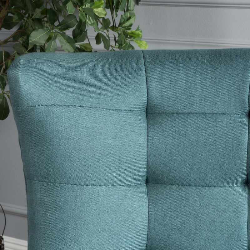 Club Chair With Rubberwood Legs - R&R Furniture Gallery (Fountain Valley, CA)