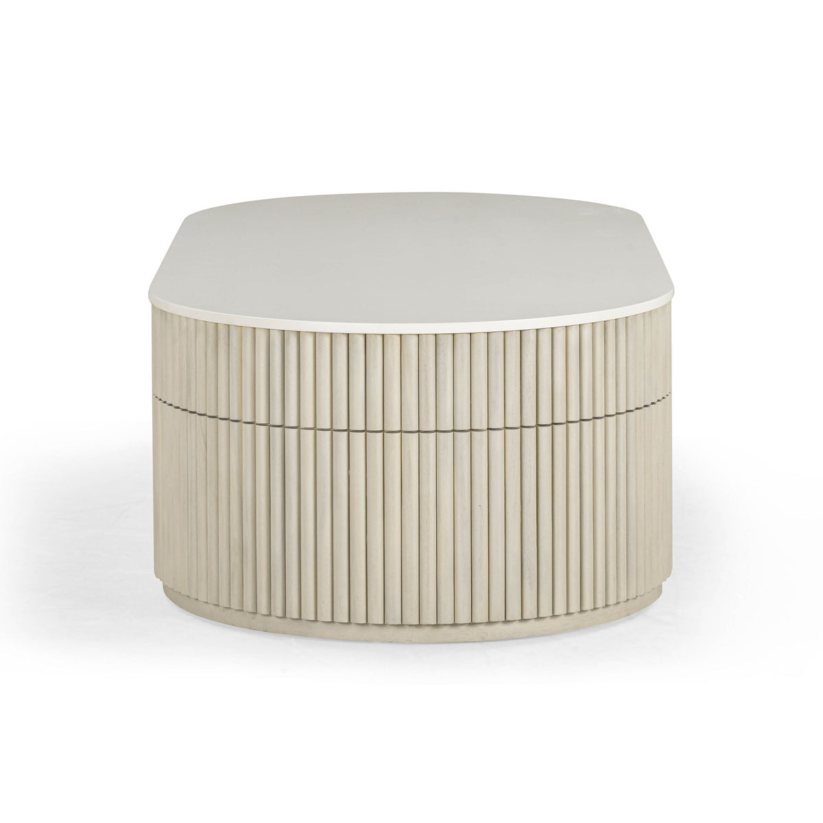 Bella - Oval Coffee Table - R&R Furniture Gallery (Fountain Valley, CA)