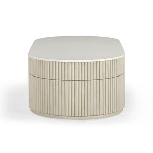 Bella - Oval Coffee Table - R&R Furniture Gallery (Fountain Valley, CA)