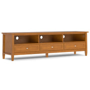 Warm Shaker - Handcrafted Low TV Media Stand - R&R Furniture Gallery (Fountain Valley, CA)