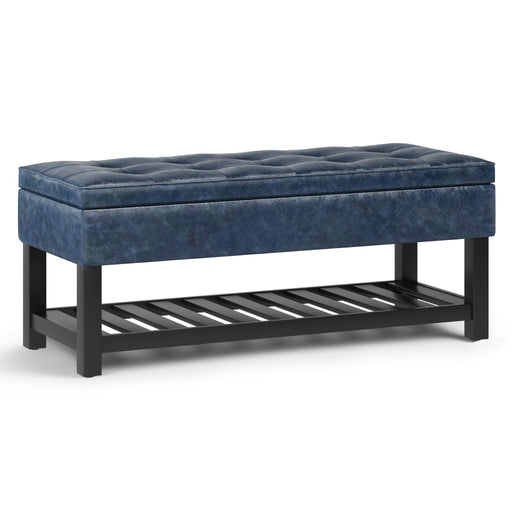 Cosmopolitan - Storage Ottoman Bench With Open Bottom - R&R Furniture Gallery (Fountain Valley, CA)