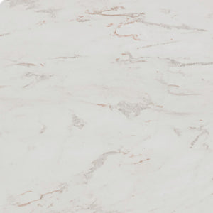 Chip - Marble Print Indoor / Outdoor Side Table - White - R&R Furniture Gallery (Fountain Valley, CA)