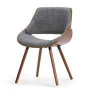 Malden - Bentwood Upholstered Dining Chair With Wood Back - R&R Furniture Gallery (Fountain Valley, CA)