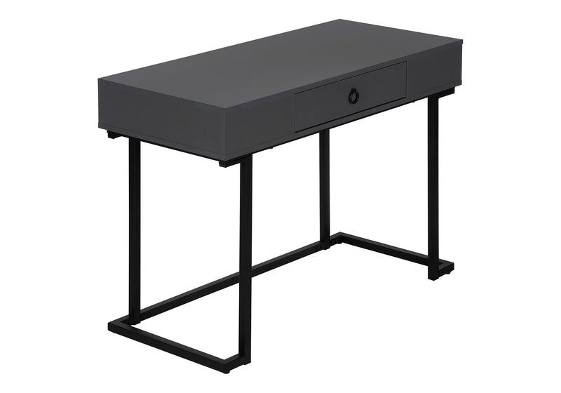 Computer Desk For Home Office, Glossy, Storage Drawer - R&R Furniture Gallery (Fountain Valley, CA)