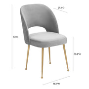 Swell - Velvet Chair - R&R Furniture Gallery (Fountain Valley, CA)