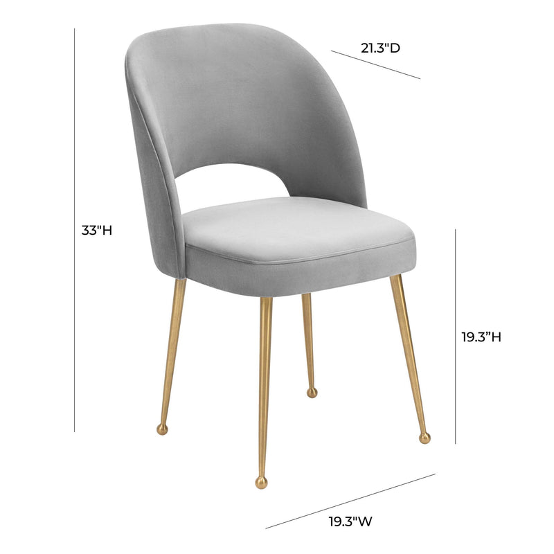 Swell - Velvet Chair - R&R Furniture Gallery (Fountain Valley, CA)