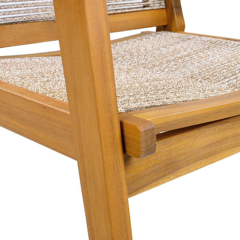 Outdoor Rope Dining Chair (Set of 2) - R&R Furniture Gallery (Fountain Valley, CA)