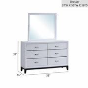 Glasgow - Dresser With 6 Drawers - R&R Furniture Gallery (Fountain Valley, CA)