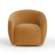 Jordan - Velvet Swivel Chair - R&R Furniture Gallery (Fountain Valley, CA)