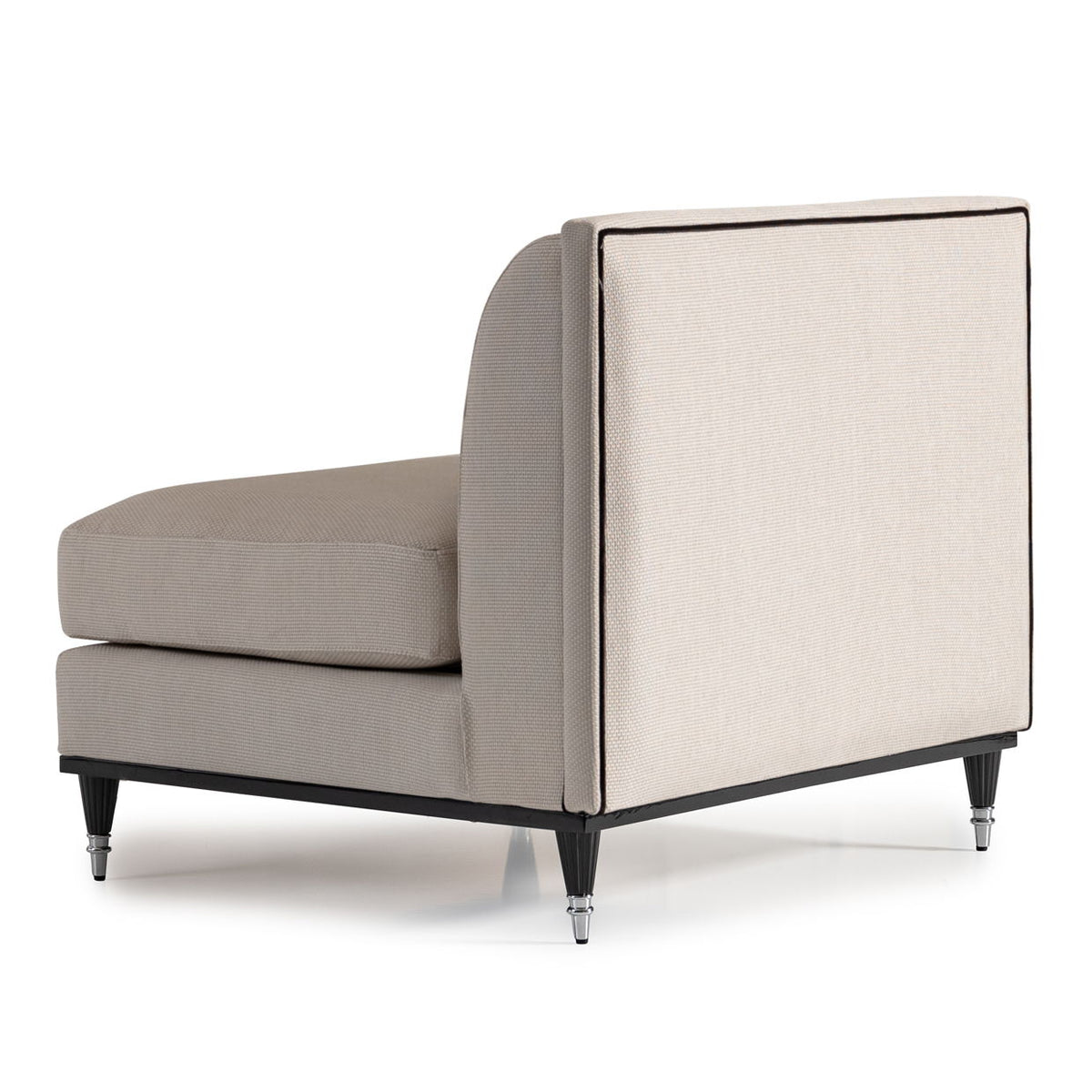 La Francaise - Armless Accent Chair - R&R Furniture Gallery (Fountain Valley, CA)