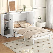 Murphy Bed With Shelves, Drawers And USB Ports - R&R Furniture Gallery (Fountain Valley, CA)