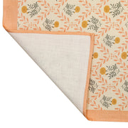 Set of Dolce placemat sets by TOV Furniture featuring elegant fabric placemats on a dining table.