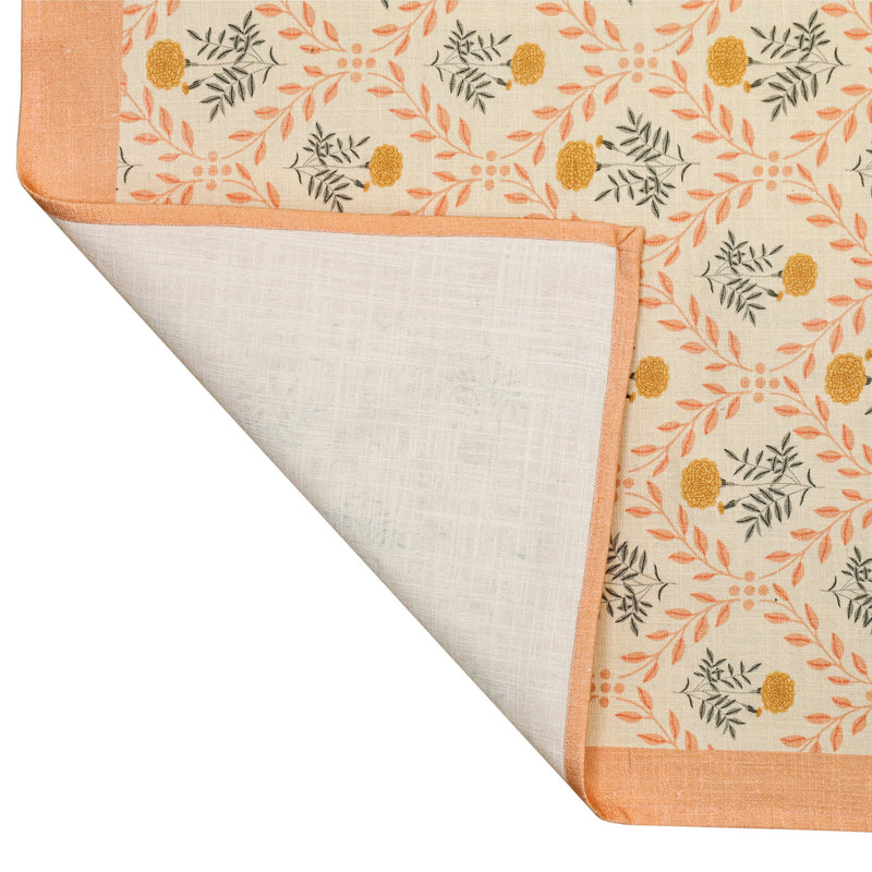Set of Dolce placemat sets by TOV Furniture featuring elegant fabric placemats on a dining table.