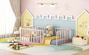 Metal Floor Bed Frame With Fence And Door - R&R Furniture Gallery (Fountain Valley, CA)