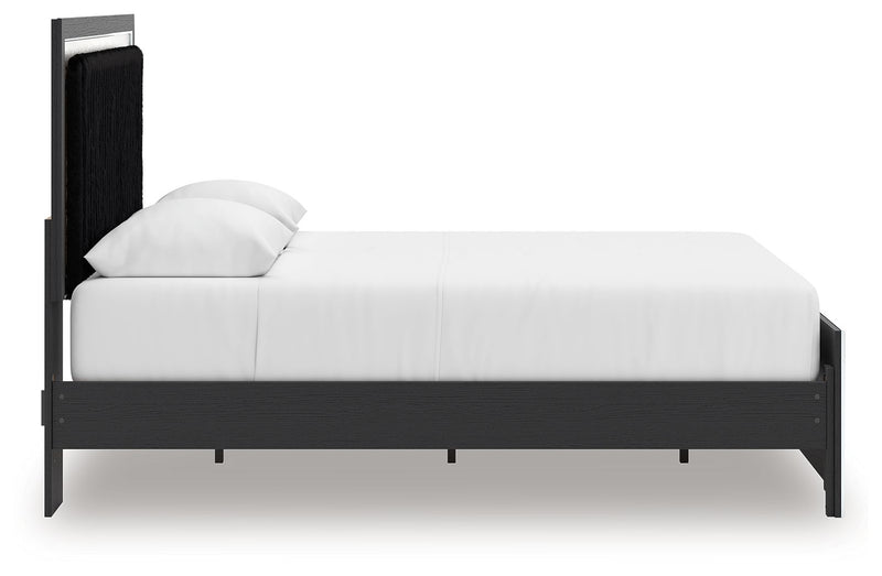 Zuraleus - Upholstered Panel Platform Bed With Roll Slats - R&R Furniture Gallery (Fountain Valley, CA)