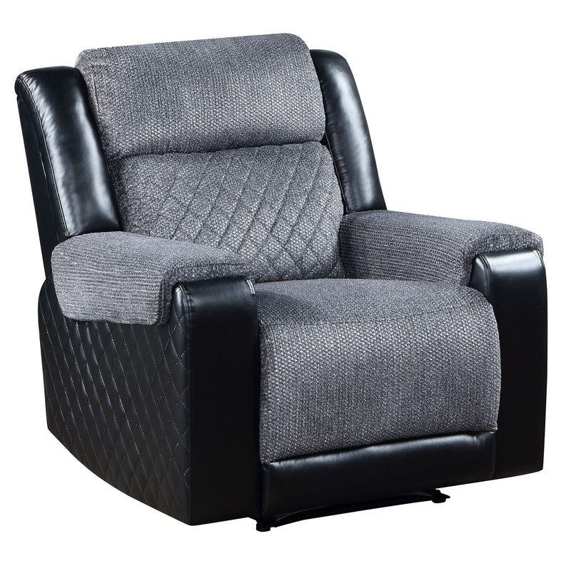 Alicia - Recliner - Gray Black - R&R Furniture Gallery (Fountain Valley, CA)