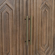 Holmes - Bar Cabinet - Artisan Brown - R&R Furniture Gallery (Fountain Valley, CA)