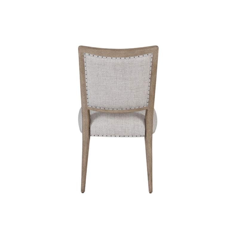 Oversized Side Dining Chair (Set of 2) - Sand - R&R Furniture Gallery (Fountain Valley, CA)