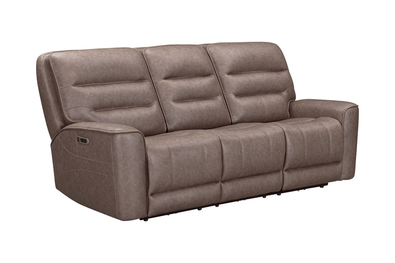 Lawson - Power Zero Gravity Triple Recline Sofa With DDT P2 - Sydney Brunette - R&R Furniture Gallery (Fountain Valley, CA)