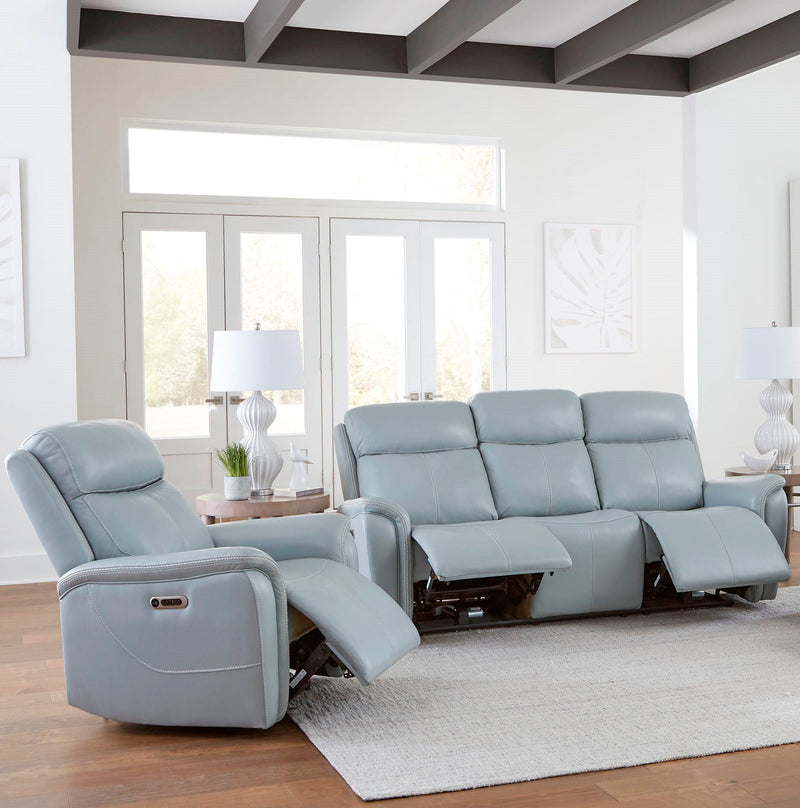 Cascade - Power Reclining Sofa Set - R&R Furniture Gallery (Fountain Valley, CA)