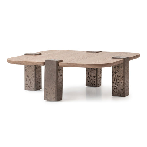 Bristol Point - Tall Cocktail Table - Saddle Brown - R&R Furniture Gallery (Fountain Valley, CA)