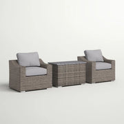 Stylish Sofa Seating Group With Cushions Perfect For Outdoor Gatherings - R&R Furniture Gallery (Fountain Valley, CA)