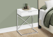 Accent Side Table, Storage Drawer, Spacious Tabletop, Contemporary & Modern - R&R Furniture Gallery (Fountain Valley, CA)