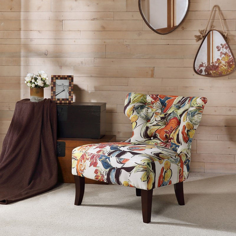Erika - Accent Chair With Printed Upholstery - Multi - R&R Furniture Gallery (Fountain Valley, CA)