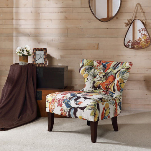 Erika - Accent Chair With Printed Upholstery - Multi - R&R Furniture Gallery (Fountain Valley, CA)
