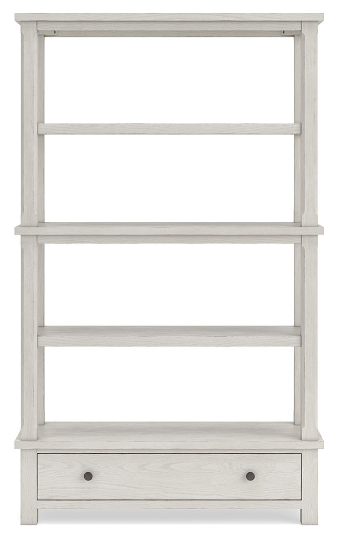 Robbinsdale - Bookcase - Antique White - R&R Furniture Gallery (Fountain Valley, CA)