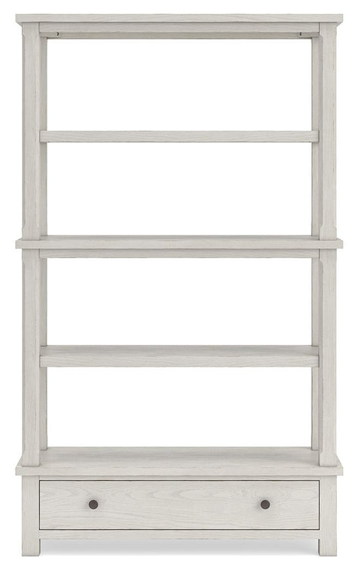Robbinsdale - Bookcase - Antique White - R&R Furniture Gallery (Fountain Valley, CA)