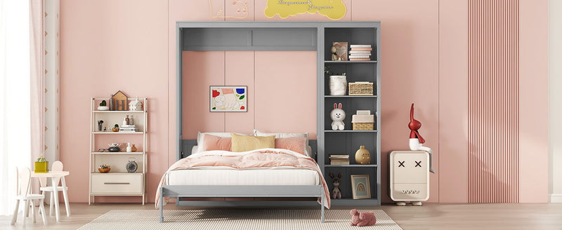 Murphy Wall Bed With Shelves - R&R Furniture Gallery (Fountain Valley, CA)