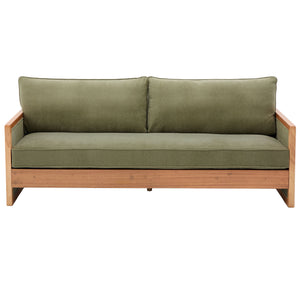 Modern 3 Seater Sofa With Armrests, Living Room Couch