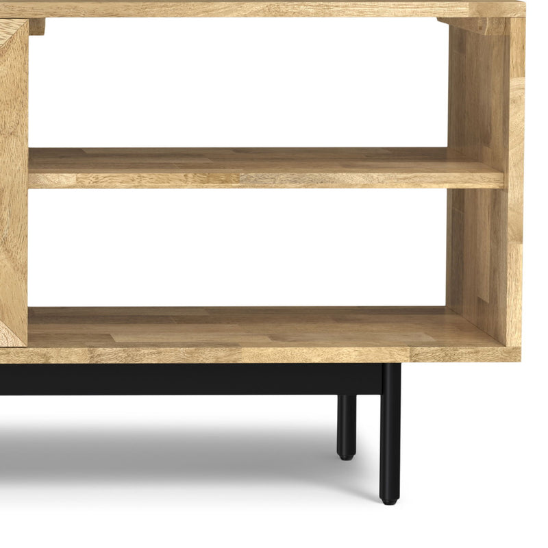 Reeves - TV Media Stand - Natural - R&R Furniture Gallery (Fountain Valley, CA)