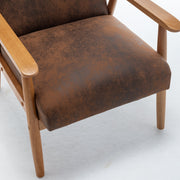Wide Arm Chair - Light Brown - R&R Furniture Gallery (Fountain Valley, CA)